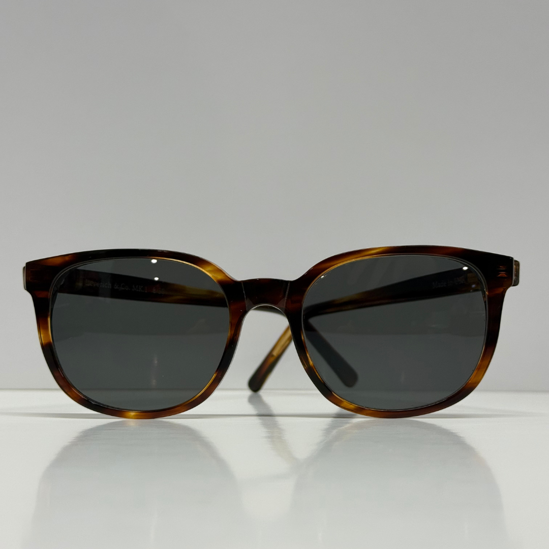 Mk. 1 Havana Tortoise Shell - Silver Lenses