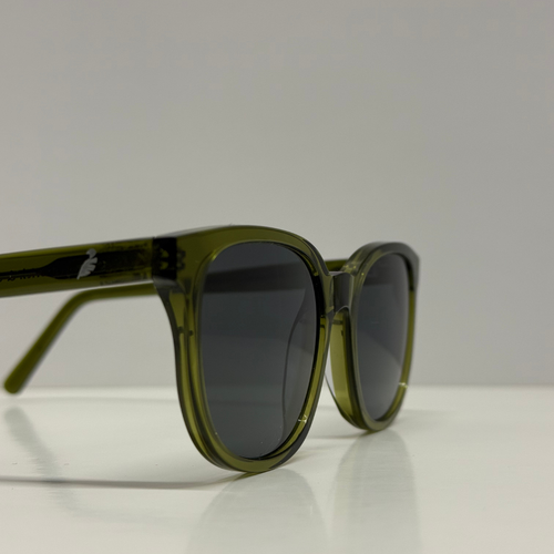 Mk. 1 Olive Green- Silver Lenses